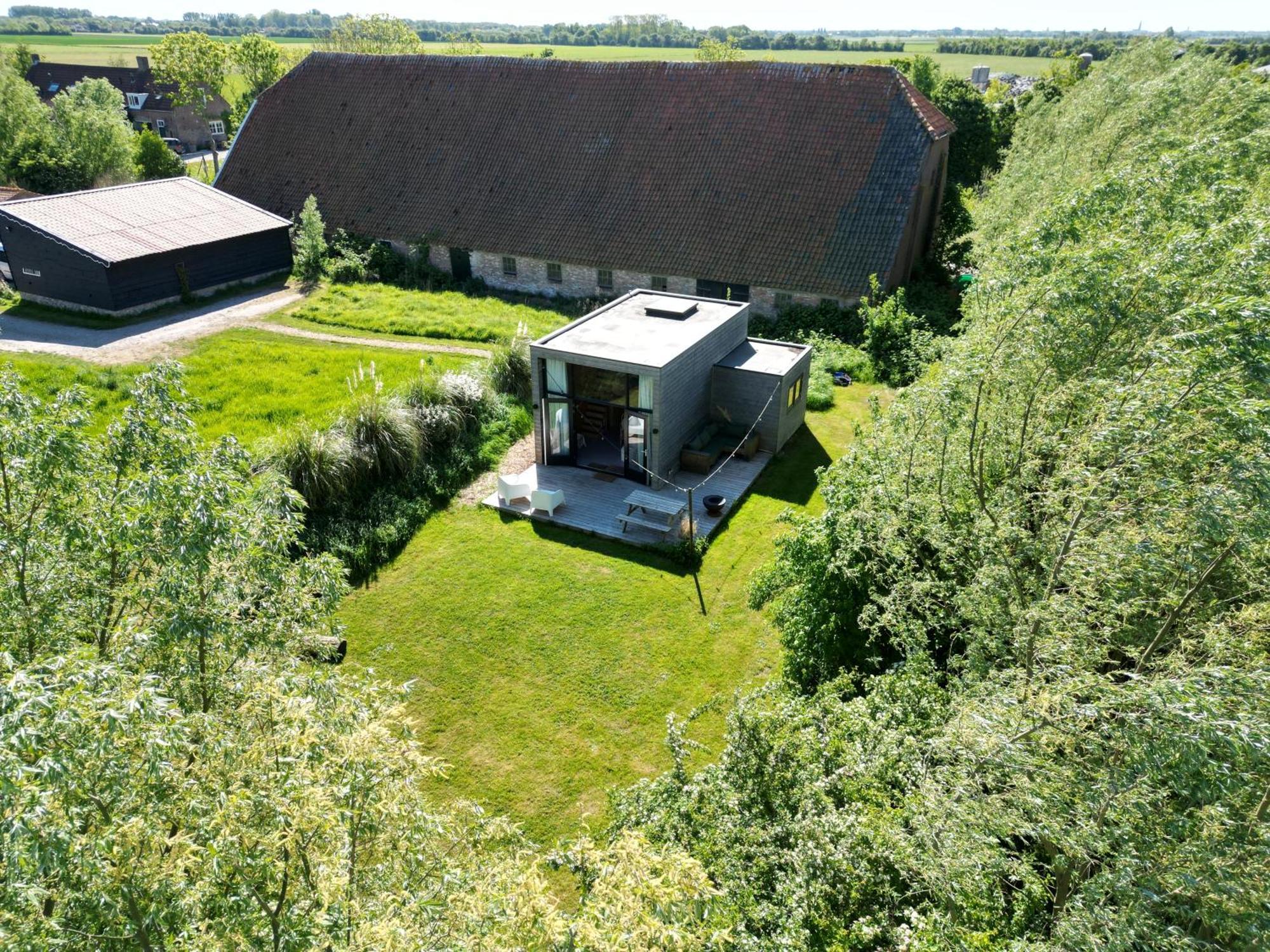 Tiny House Lantliv Oostkapelle, Bij De Boer Villa Exterior photo